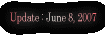 Update 08 June, 2007